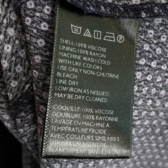 Urban Outfitters Navy Ditsy Floral Scoop Neck Dress, M - Picture 8 of 8